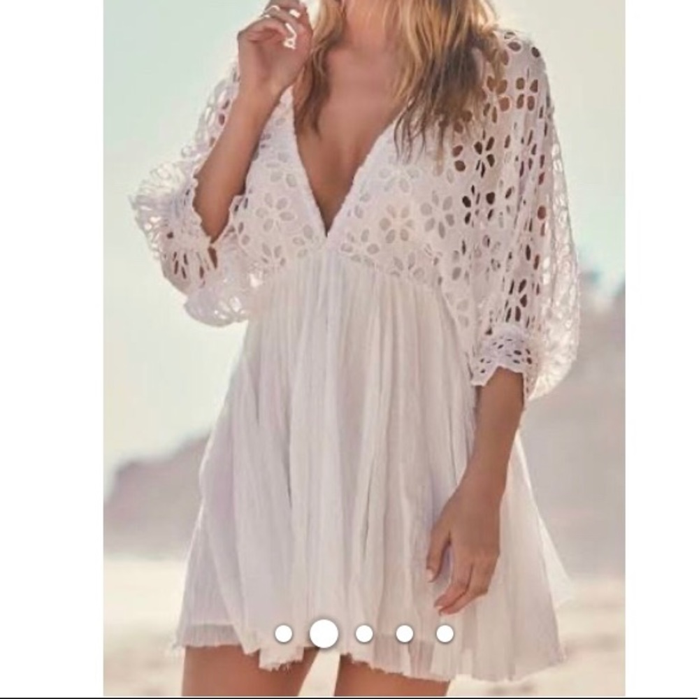 Free People white dress